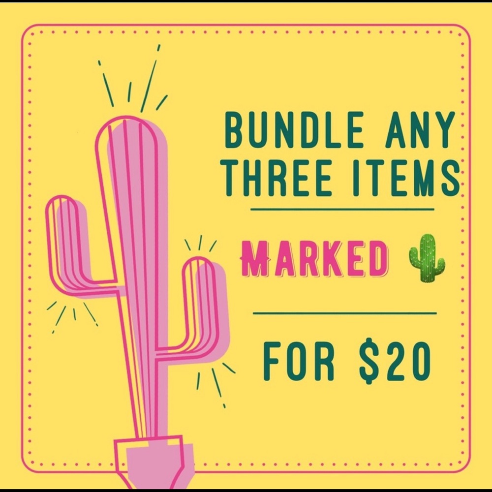 3 items for $20!